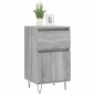 vidaXL Aparador madera de ingeniería gris Sonoma 40x35x70 cm vidaXL Aparador madera de ingeniería gris Sonoma 40x35x70 cm