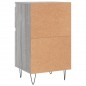 vidaXL Aparador madera de ingeniería gris Sonoma 40x35x70 cm vidaXL Aparador madera de ingeniería gris Sonoma 40x35x70 cm