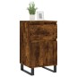 vidaXL Aparador madera de ingeniería roble ahumado 40x35x70 cm
