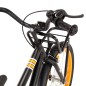vidaXL Bicicleta niños y portaequipajes delantero 18" negro y naranja vidaXL Bicicleta niños y portaequipajes delantero 18" negro y naranja