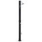 vidaXL Ducha solar negro 220 cm 20 L