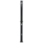 vidaXL Ducha solar negro 220 cm 20 L