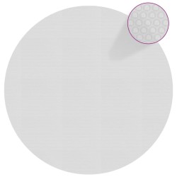 vidaXL Cubierta solar de piscina de PE flotante gris 356 cm