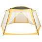 vidaXL Carpa para piscina de tela amarilla 660x580x250 cm vidaXL Carpa para piscina de tela amarilla 660x580x250 cm