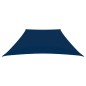 vidaXL Toldo de vela trapezoidal de tela oxford azul 2/4x3 m vidaXL Toldo de vela trapezoidal de tela oxford azul 2/4x3 m