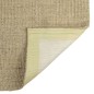 vidaXL Alfombra de sisal natural verde 66x250 cm vidaXL Alfombra de sisal natural verde 66x250 cm