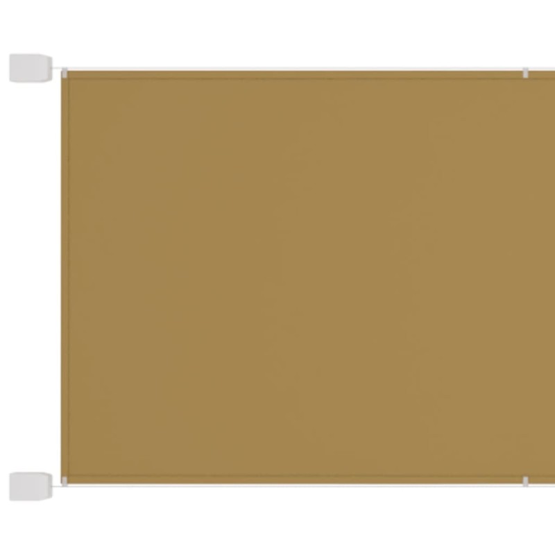 vidaXL Toldo vertical beige 140x1000 cm tela oxford vidaXL Toldo vertical beige 140x1000 cm tela oxford