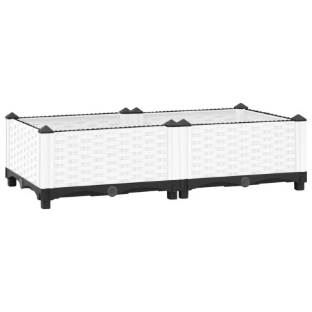 vidaXL Arriate polipropileno 80x40x23 cm