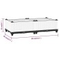 vidaXL Arriate polipropileno 80x40x23 cm vidaXL Arriate polipropileno 80x40x23 cm