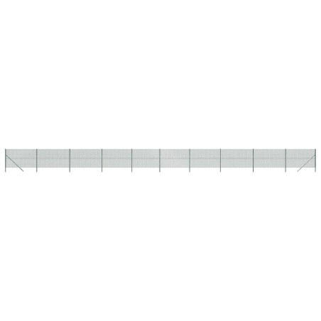 vidaXL Cerca de alambre verde 2,2x25 m
