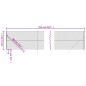 vidaXL Cerca de alambre verde 2,2x25 m