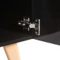 vidaXL Mueble para el televisor 120x40x46 cm MDF negro vidaXL Mueble para el televisor 120x40x46 cm MDF negro