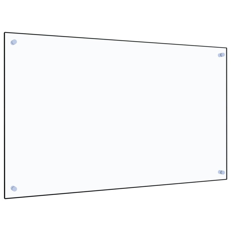 vidaXL Protector contra salpicaduras cocina vidrio templado 100x60 cm vidaXL Protector contra salpicaduras cocina vidrio templado 100x60 cm