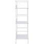 vidaXL Estantería de 3 niveles madera ingeniería blanco 60x27,6x90,5cm vidaXL Estantería de 3 niveles madera ingeniería blanco 60x27,6x90,5cm