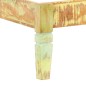 vidaXL Estructura de cama de madera maciza reciclada 120x200 cm