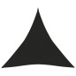 vidaXL Toldo de vela HDPE negro 160 g/m² 3x3x3 m vidaXL Toldo de vela HDPE negro 160 g/m² 3x3x3 m