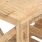 vidaXL Mueble para TV madera de mango rugosa 130x30x42 cm vidaXL Mueble para TV madera de mango rugosa 130x30x42 cm