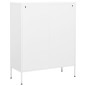 vidaXL Armario almacenamiento acero blanco 80x35x101,5 cm vidaXL Armario almacenamiento acero blanco 80x35x101,5 cm