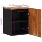vidaXL Armario de baño de pared madera maciza reciclada 38x33x48 cm vidaXL Armario de baño de pared madera maciza reciclada 38x33x48 cm
