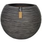 Capi Jarrón Nature Rib cónico gris antracita 62x48 cm KOFZ271 Capi Jarrón Nature Rib cónico gris antracita 62x48 cm KOFZ271
