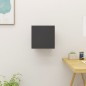 vidaXL Mueble de salón de pared gris 30,5x30x30 cm vidaXL Mueble de salón de pared gris 30,5x30x30 cm