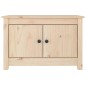 vidaXL Mueble zapatero de madera maciza de pino 70x38x45,5 cm vidaXL Mueble zapatero de madera maciza de pino 70x38x45,5 cm