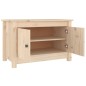 vidaXL Mueble zapatero de madera maciza de pino 70x38x45,5 cm vidaXL Mueble zapatero de madera maciza de pino 70x38x45,5 cm