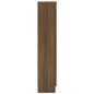 vidaXL Vitrina madera contrachapada roble marrón 82,5x30,5x150 cm vidaXL Vitrina madera contrachapada roble marrón 82,5x30,5x150 cm