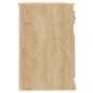vidaXL Escritorio con cajón madera contrachapada roble 115x50x75 cm vidaXL Escritorio con cajón madera contrachapada roble 115x50x75 cm