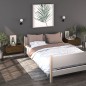 vidaXL Mesita de noche de pared 2 uds marrón oble vidaXL Mesita de noche de pared 2 uds marrón oble