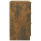 vidaXL Mesitas de noche 2 unidades color roble ahumado 40x36x65 cm vidaXL Mesitas de noche 2 unidades color roble ahumado 40x36x65 cm