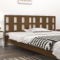 vidaXL Cabecero de cama madera maciza de pino marrón miel 205x4x100 cm vidaXL Cabecero de cama madera maciza de pino marrón miel 205x4x100 cm