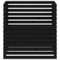 vidaXL Compostador de madera maciza de pino negro 100x100x102 cm vidaXL Compostador de madera maciza de pino negro 100x100x102 cm