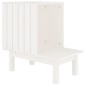 vidaXL Casa para gatos de madera maciza de pino blanco 60x36x60 cm vidaXL Casa para gatos de madera maciza de pino blanco 60x36x60 cm