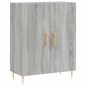 vidaXL Aparador de madera de ingeniería gris Sonoma 69,5x34x90 cm vidaXL Aparador de madera de ingeniería gris Sonoma 69,5x34x90 cm