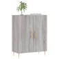 vidaXL Aparador de madera de ingeniería gris Sonoma 69,5x34x90 cm vidaXL Aparador de madera de ingeniería gris Sonoma 69,5x34x90 cm