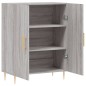 vidaXL Aparador de madera de ingeniería gris Sonoma 69,5x34x90 cm vidaXL Aparador de madera de ingeniería gris Sonoma 69,5x34x90 cm