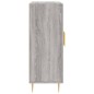 vidaXL Aparador de madera de ingeniería gris Sonoma 69,5x34x90 cm vidaXL Aparador de madera de ingeniería gris Sonoma 69,5x34x90 cm