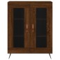 vidaXL Aparador de madera de ingeniería marrón roble 69,5x34x90 cm vidaXL Aparador de madera de ingeniería marrón roble 69,5x34x90 cm