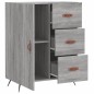 vidaXL Aparador de madera de ingeniería gris Sonoma 69,5x34x90 cm vidaXL Aparador de madera de ingeniería gris Sonoma 69,5x34x90 cm