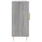 vidaXL Aparador de madera de ingeniería gris Sonoma 90x34x80 cm vidaXL Aparador de madera de ingeniería gris Sonoma 90x34x80 cm