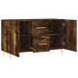 vidaXL Aparador madera de ingeniería roble ahumado 100x36x60 cm vidaXL Aparador madera de ingeniería roble ahumado 100x36x60 cm
