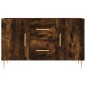 vidaXL Aparador madera de ingeniería roble ahumado 100x36x60 cm vidaXL Aparador madera de ingeniería roble ahumado 100x36x60 cm