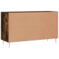 vidaXL Aparador madera de ingeniería roble ahumado 100x36x60 cm vidaXL Aparador madera de ingeniería roble ahumado 100x36x60 cm