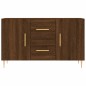 vidaXL Aparador de madera de ingeniería roble marrón 100x36x60 cm vidaXL Aparador de madera de ingeniería roble marrón 100x36x60 cm