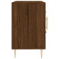 vidaXL Aparador de madera de ingeniería roble marrón 100x36x60 cm vidaXL Aparador de madera de ingeniería roble marrón 100x36x60 cm