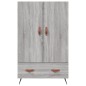 vidaXL Aparador alto madera de ingeniería gris Sonoma 69,5x31x115 cm vidaXL Aparador alto madera de ingeniería gris Sonoma 69,5x31x115 cm