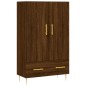 vidaXL Aparador alto madera de ingeniería roble marrón 69,5x31x115 cm vidaXL Aparador alto madera de ingeniería roble marrón 69,5x31x115 cm