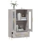vidaXL Aparador alto madera de ingeniería gris Sonoma 69,5x31x115 cm vidaXL Aparador alto madera de ingeniería gris Sonoma 69,5x31x115 cm
