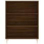 vidaXL Estantería madera de ingeniería roble marrón 69,5x32,5x90 cm vidaXL Estantería madera de ingeniería roble marrón 69,5x32,5x90 cm